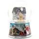 Large Glitter Snow Globe Alsatian Villages