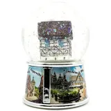 Grande Boule de Neige scintillante Villages Alsaciens