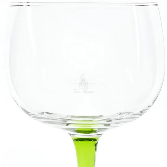 6 Verres à Vin Alsace Traditionnels Unis