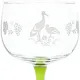 6 Verres à Vin Alsace différents décor Alsace