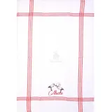 Bee's Nest Embroidered Kitchen Towel Duo of Storks