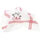 Bee's Nest Embroidered Kitchen Towel Duo of Storks