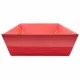 Empty summer cardboard basket