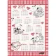Alsatian Storks Calendar Tea Towel 2027