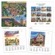 Large Alsace 2027 Spiral Calendar