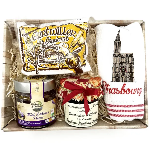 Authentiek Elzas Cadeauset : Van de Bijenkorf tot de Tafel in Obernai