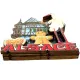 Alsace 3D Wood Magnet Stork Half-Timbered House Gingerbread Man