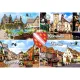 Alsace Villages decorative magnet
