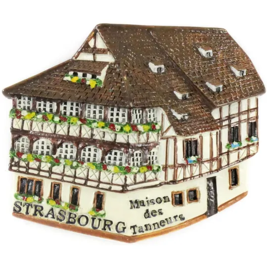 Magnet décoratif maison des Tanneurs Strasbourg