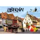 Decorative Magnet Market Place and Coat of Arms Obernai