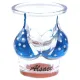 Likörglas Bikini Blau aus dem Elsass