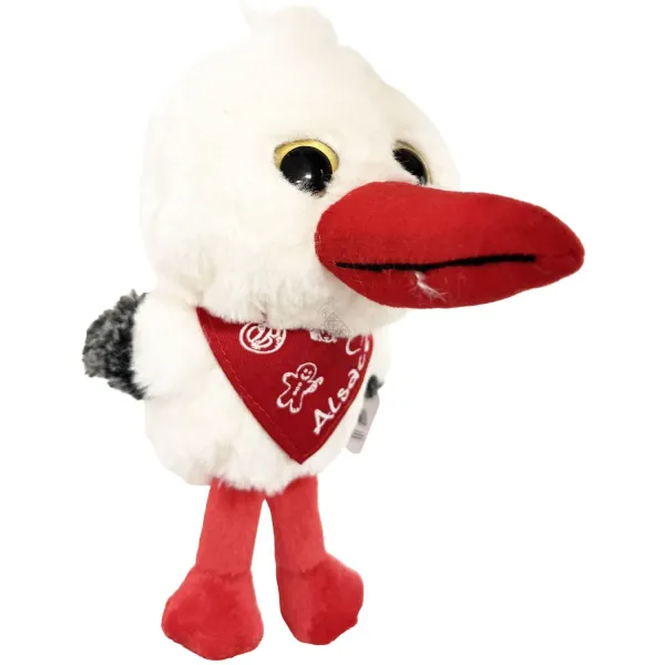 Storchen-Plüschtier Elsass 21 cm - Plüschtiere Kinder | DecoAlsace