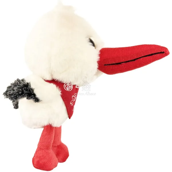 Storchen-Plüschtier Elsass 21 cm - Plüschtiere Kinder | DecoAlsace