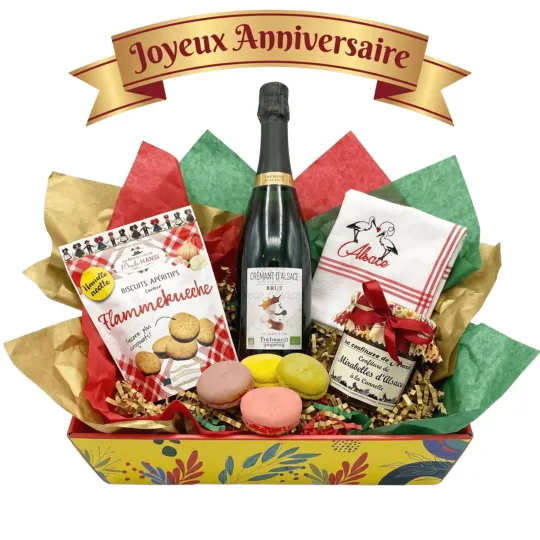 Compose Your Own Birthday Gift Basket - Gourmet Gift Sets and Baskets | DecoAlsace