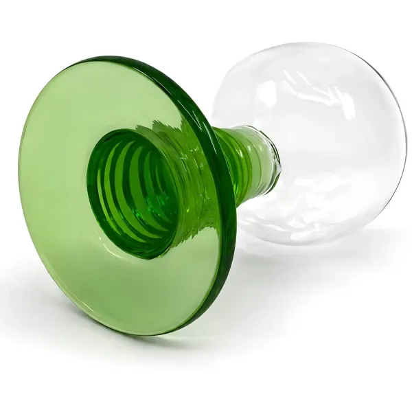 Römy Digestifglas 3cl gerippt grün