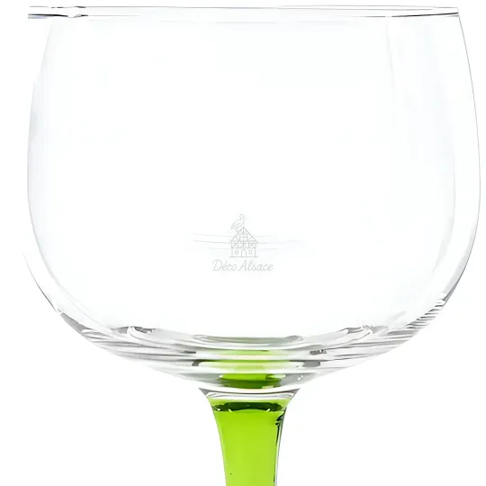 6 Verres à Vin Alsace Traditionnels Unis