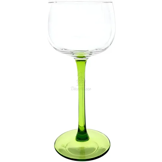 6 Verres à Vin Alsace Traditionnels Unis