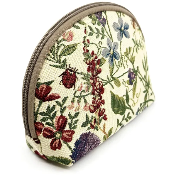 Ecru clutch bag with zip Cat in Colour - Pouch / Cases | DecoAlsace