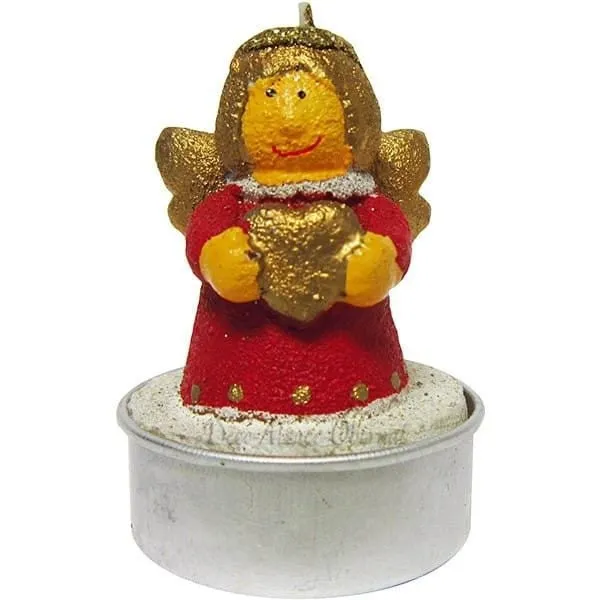 Angel Dish Warmer Candle