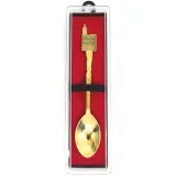 Gold-Tone Collector's Spoon Strasbourg Cathedral