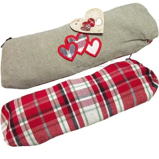 Trousse Cosmétique Alsace en tissus Coeur d’Alsace Brodés