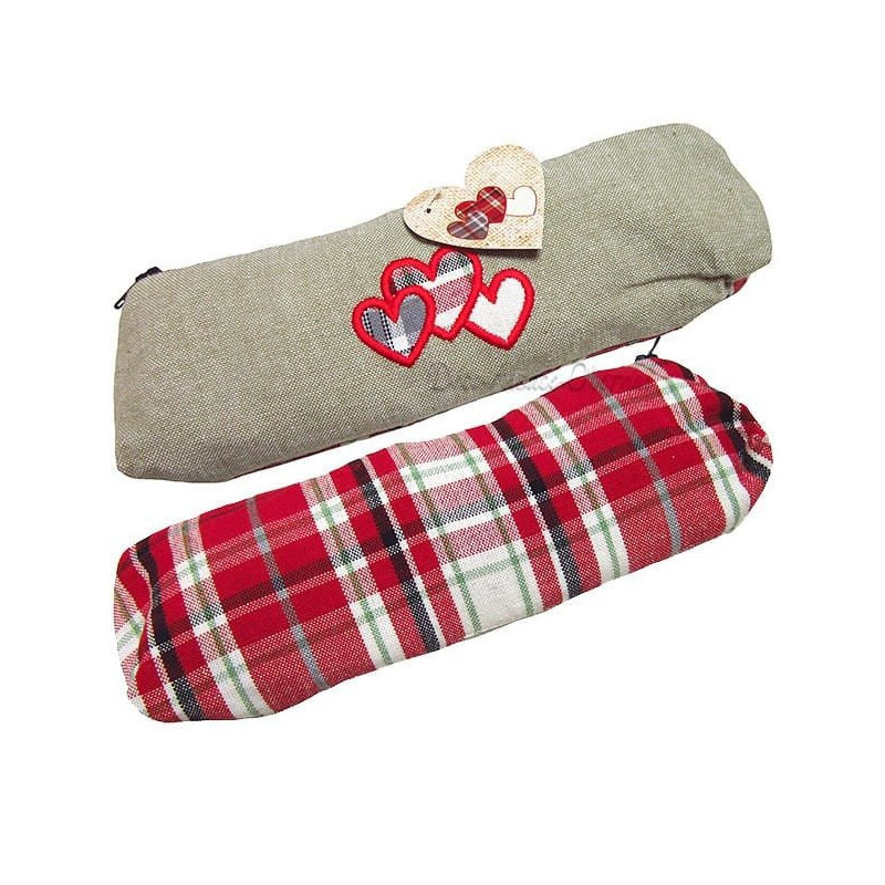 Trousse Cosmétique Alsace en tissus Coeur d’Alsace Brodés