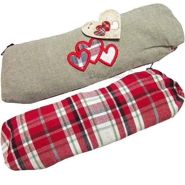 Trousse Cosmétique Alsace en tissus Coeur d’Alsace Brodés