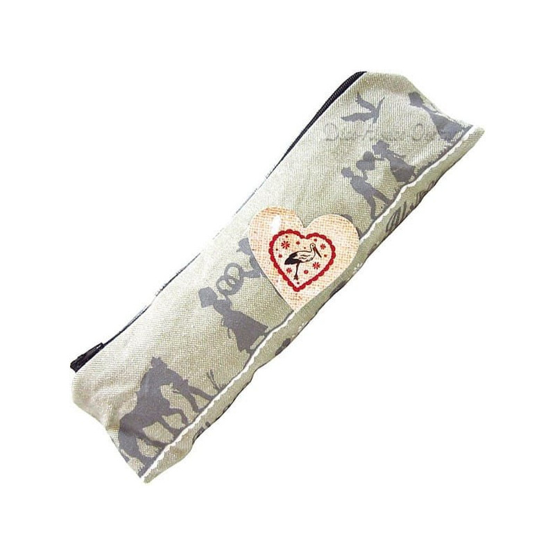 Trousse Cosmétique Alsace en tissus Ferme en Alsace