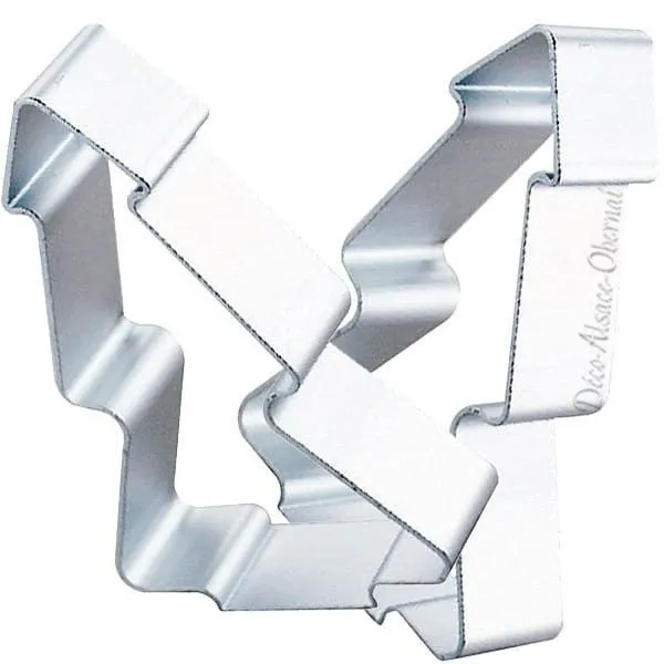 Stainless steel tree cookie cutter