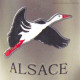 Metal Mug Key Chain marked Alsace