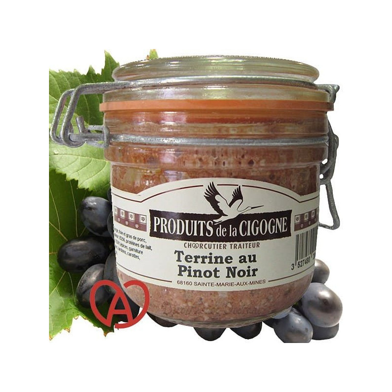 Terrine Artisanale au Pinot Noir