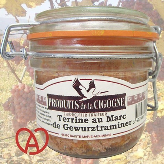 Terrine Artisanale au Marc de Gewurztraminer