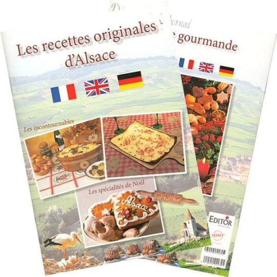 Livre les Recettes Originales d'Alsace