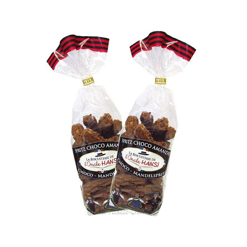 Bredele Spritz d'Alsace Chocolat Amande Pur Beurre Hansi