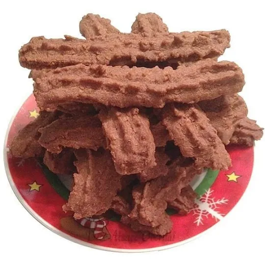 Bredele Spritz d\'Alsace Chocolate Almond Pure Butter Hansi in Obernai