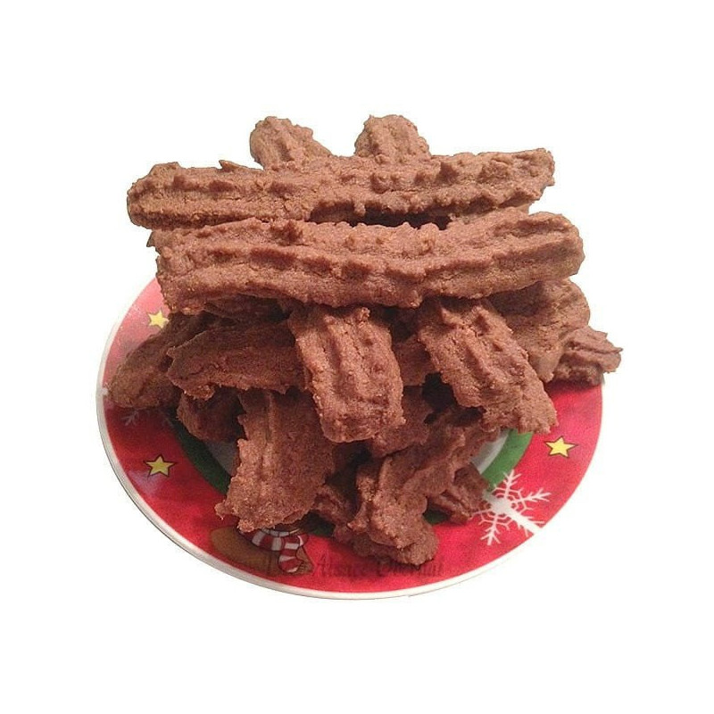 Bredele Spritz d\'Alsace Chocolate Almond Pure Butter Hansi in Obernai