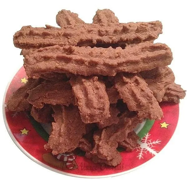 Bredele Spritz d\'Alsace Chocolate Almond Pure Butter Hansi in Obernai