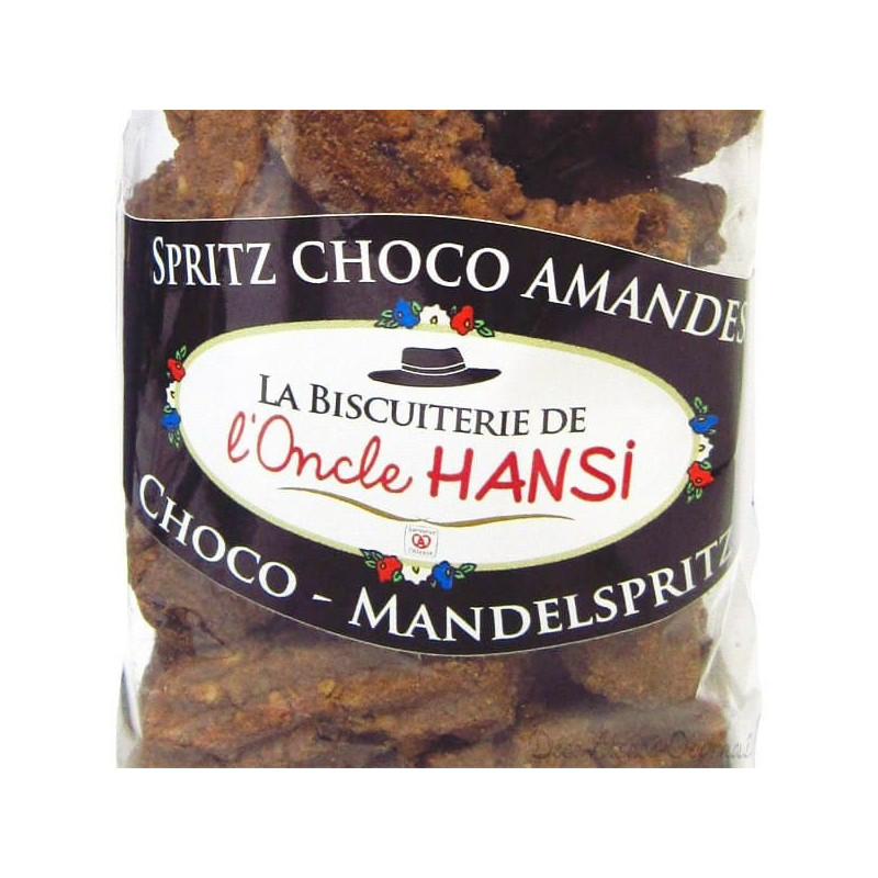 Bredele Spritz d\'Alsace Chocolate Almond Pure Butter Hansi in Obernai