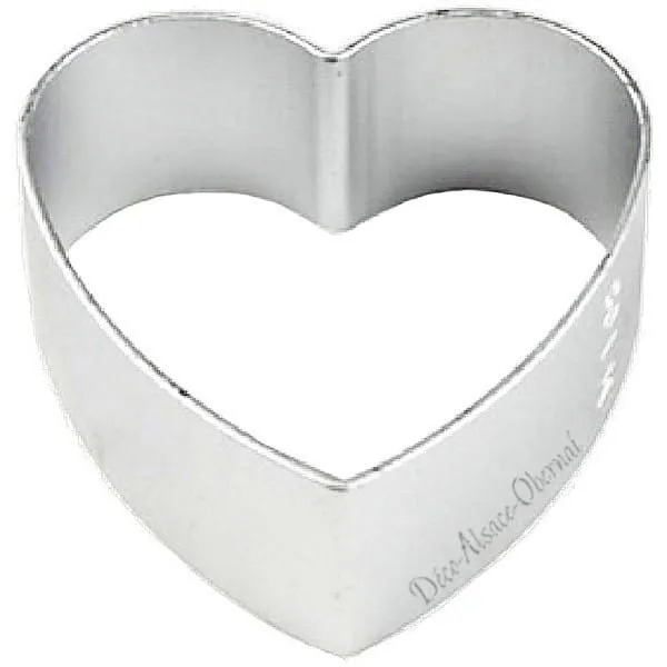 Emporte Pièce en Aluminium forme de Coeur