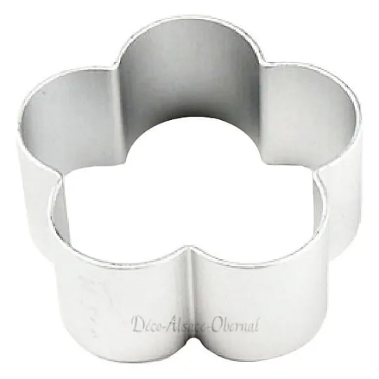 Uitsteekvormpje in Aluminium vorm Bloemen