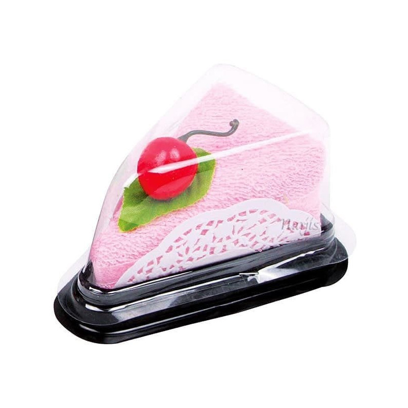 Part de Tarte Gourmande en Serviette pliée
