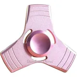 Hand Spinner Luxe 3 branches en Alliage d'Aluminium - Rose
