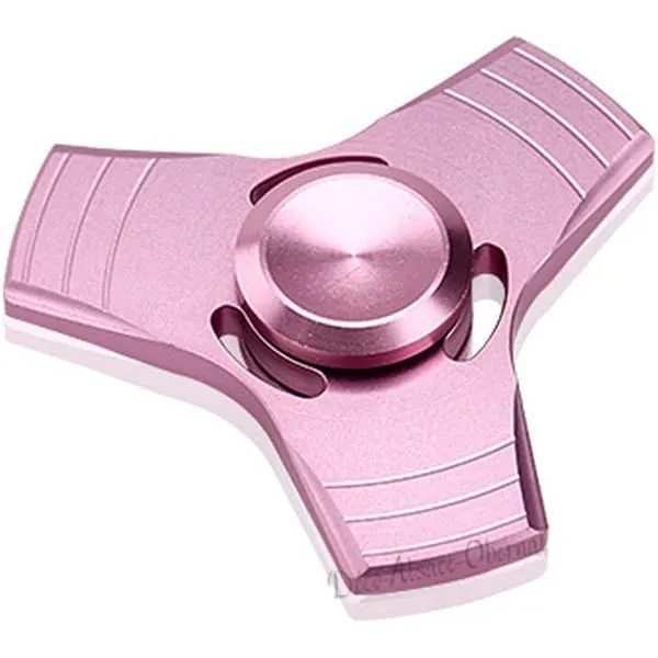 Hand Spinner Luxury 3 Branches Aluminum Alloy Pink