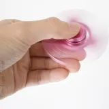 Hand Spinner Deluxe 3-Speichen-Aluminiumlegierung - Pink