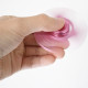Hand Spinner Luxe 3 branches en Alliage d'Aluminium - Rose
