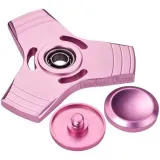Hand Spinner Deluxe 3-Speichen-Aluminiumlegierung - Pink