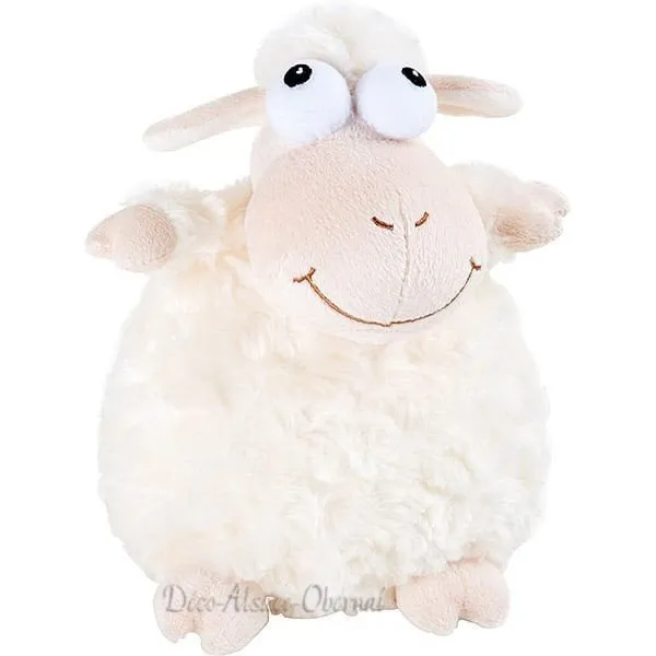 White Rosa Plush Lamb