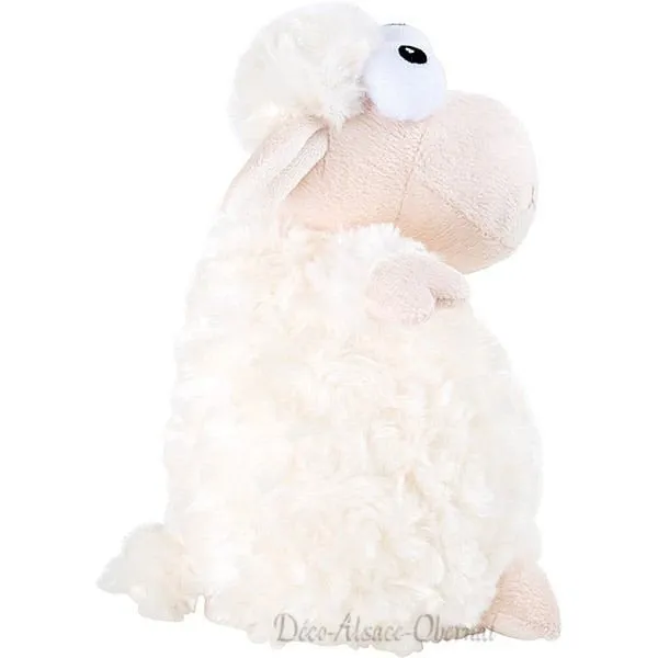 White Rosa Plush Lamb