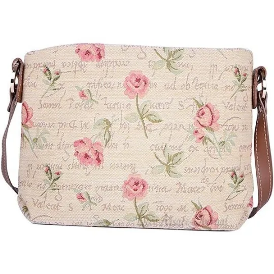 Sac à Main Body motif Roses en Fleurs