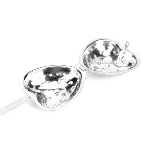 Infuseur Boule à Thé / Infusion forme de Coeur en Acier